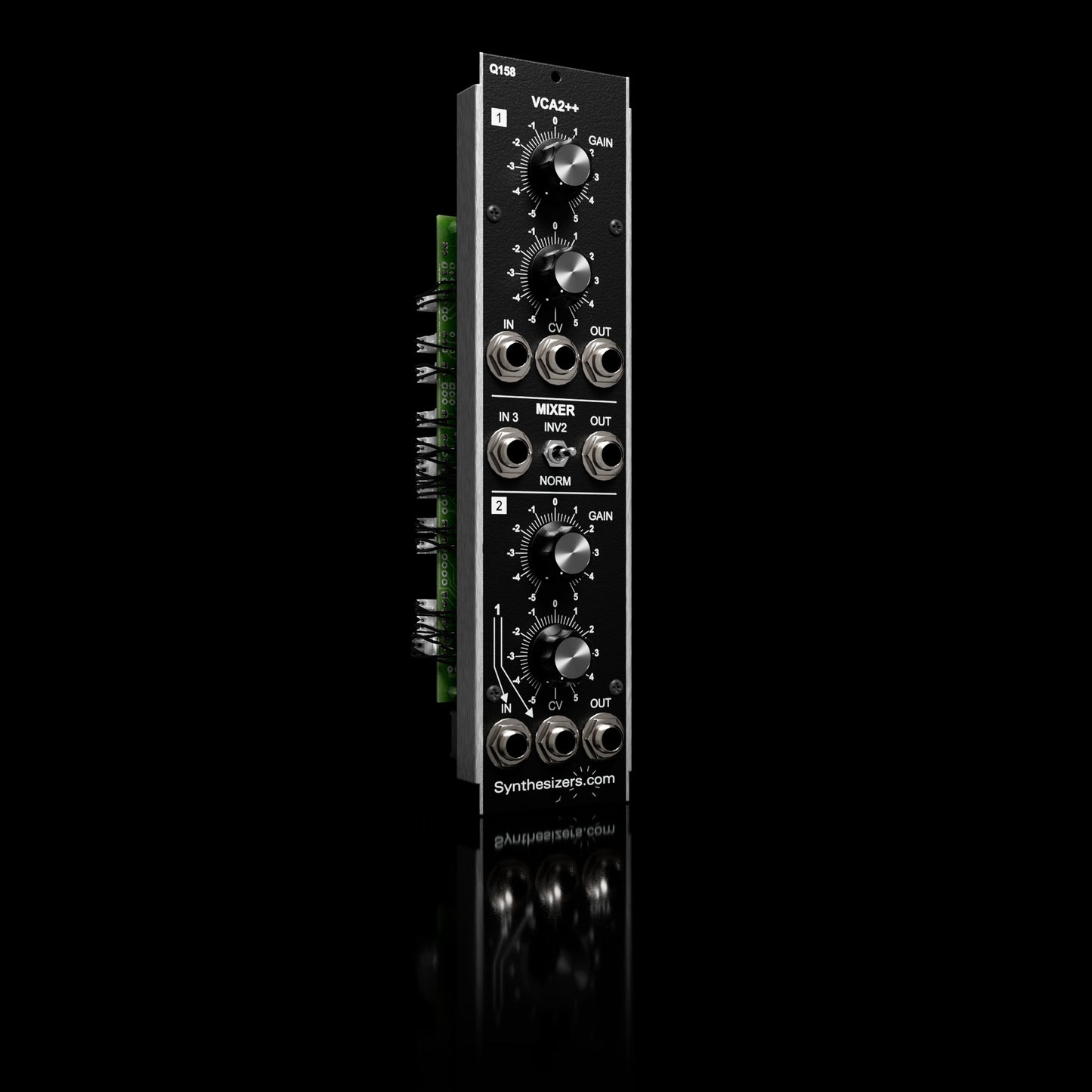 Q158 VCA2++ Pan, Fade, Mix, Ring, Amplifier