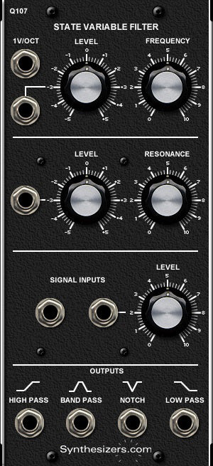 Q107 State Variable Filter