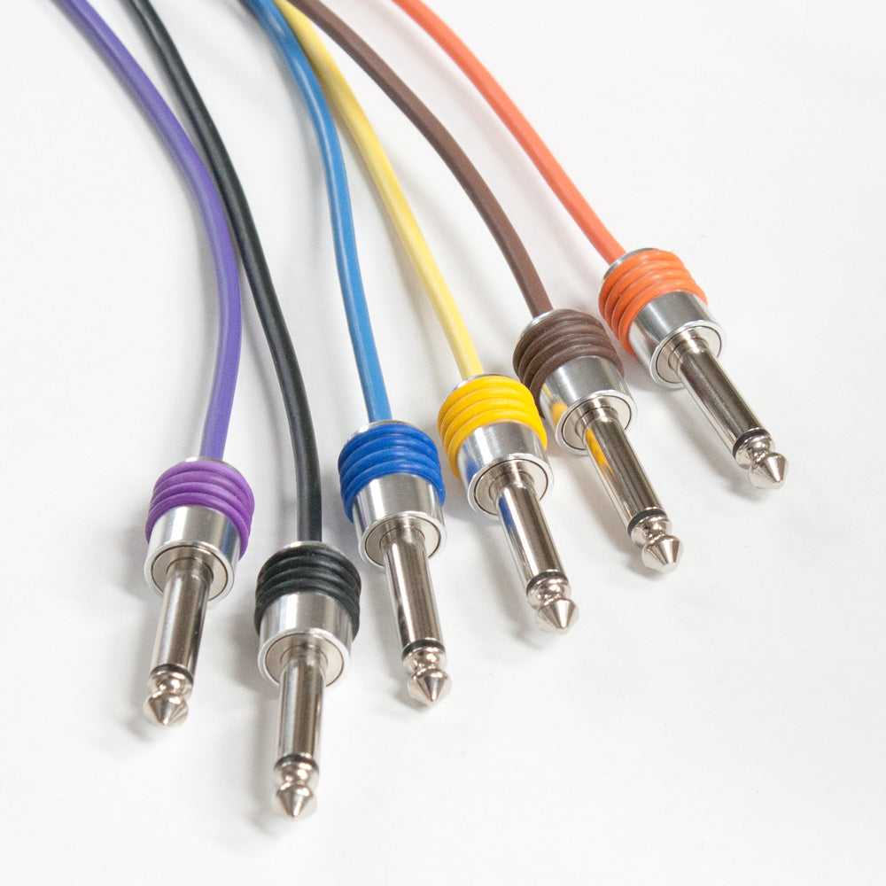 1/4" Low Profile Patch Cables