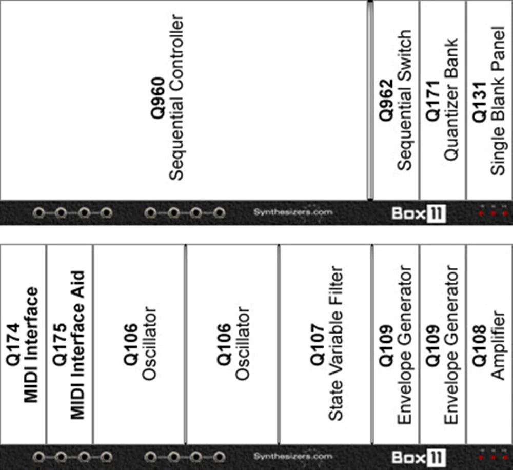 Q960 Sequencer Box22 22 Space Box11 System