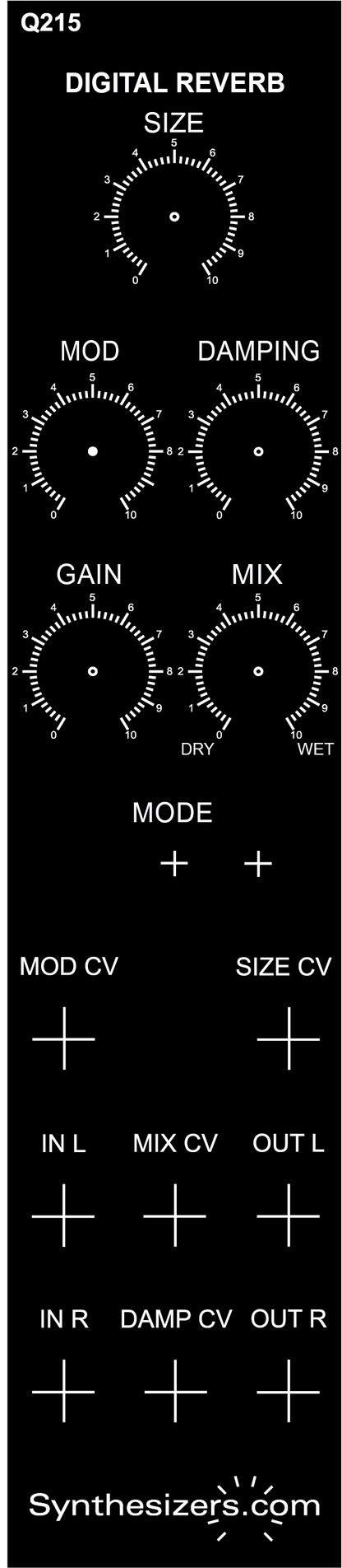 Q215 DIGITAL REVERB