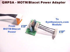 QMPSA MOTM/Blacet to DotCom Power Supply Adapter
