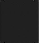 Q133 Quad-Width Blank Panel